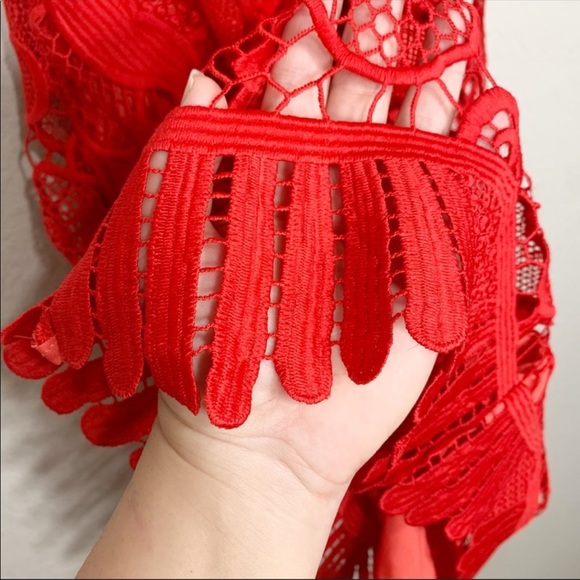 Lovers + Friends Caspian Shift Dress in Coral Small - Picture 5 of 7